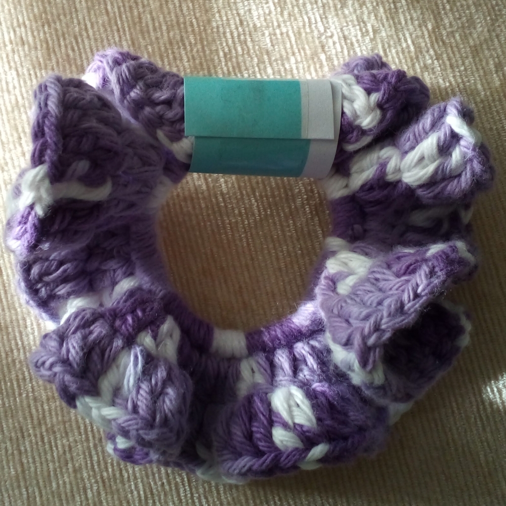Handmade Crochet Scrunchie